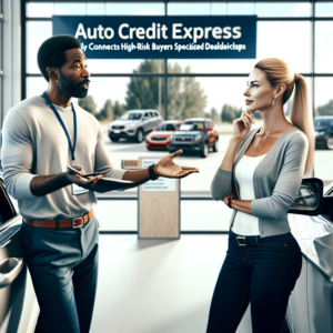 Auto Credit Express: Freely connects high-risk buyers to specialized dealerships.