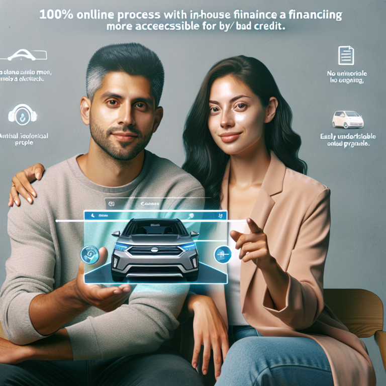 Carvana: 100% online process with in-house financing more accessible for bad credit.