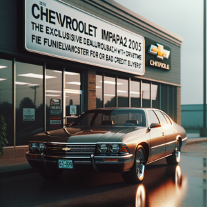 Chevrolet Impala 2005 for $119/mo with DriveTime? Exclusive dealership and financier for bad credit buyers.