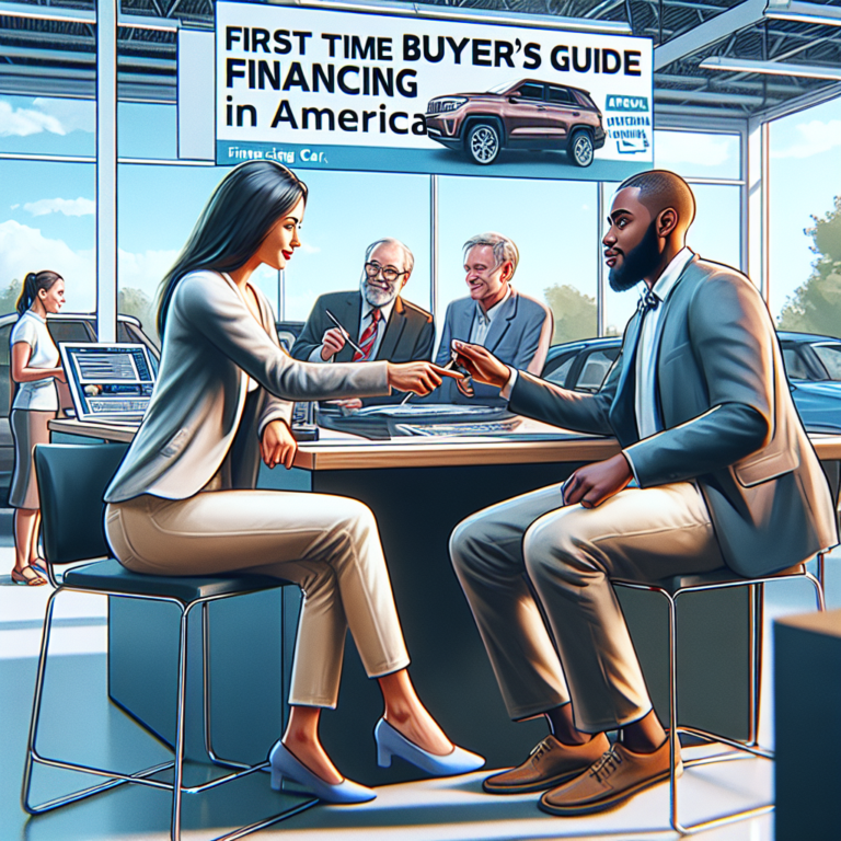 First Time Buyers Guide Financing a Car in America