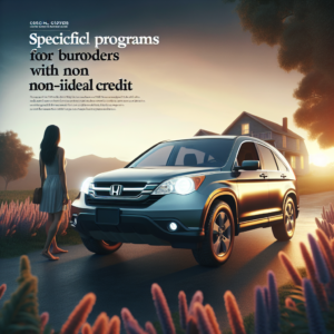 Honda CR-V 2006 for $144/mo with Ally Financial? Specific programs for borrowers with non-ideal credit.
