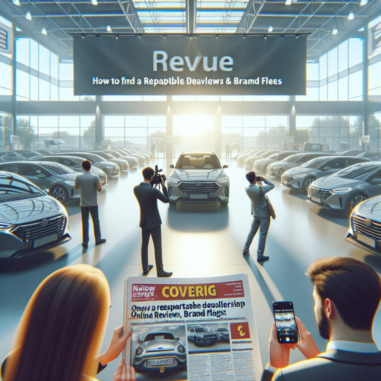 How to Find a Reputable Dealership (Online Reviews & Red Flags)
