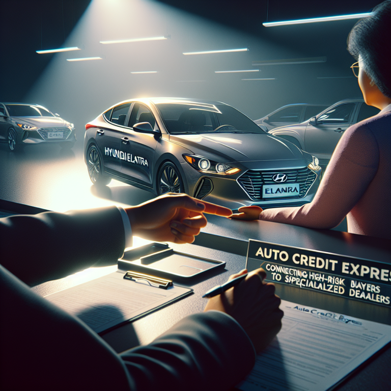 Hyundai Elantra & Auto Credit Express: Connects high-risk buyers to specialized dealers.