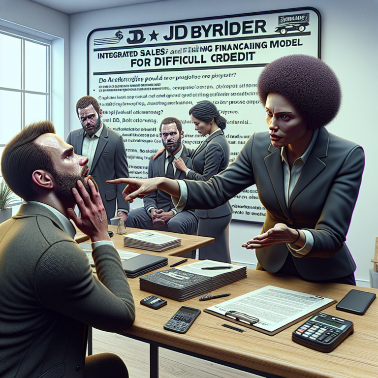 JD Byrider: Integrated sales and financing model specialized in difficult credit.
