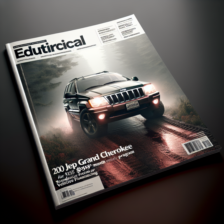 Jeep Grand Cherokee 2002 for $159/mo with AmeriCredit (GM Financial)? GM's second-chance program for vehicle financing.