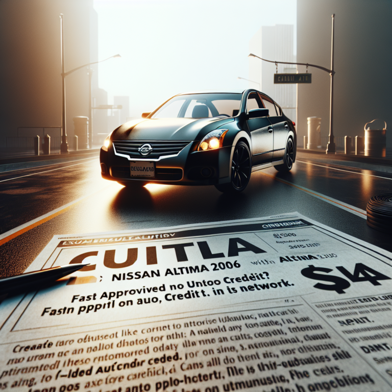 Nissan Altima 2006 for $114/mo with United Auto Credit? Fast approval for non-ideal credit in its network.