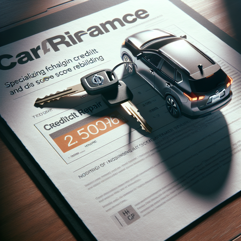 Nissan Rogue & CarFinance: Specializing in challenging credit and score rebuilding.