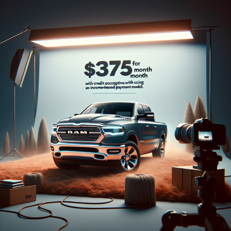 Ram 1500 2020 for $375/mo with Credit Acceptance? High approval using a payment model based on your income.