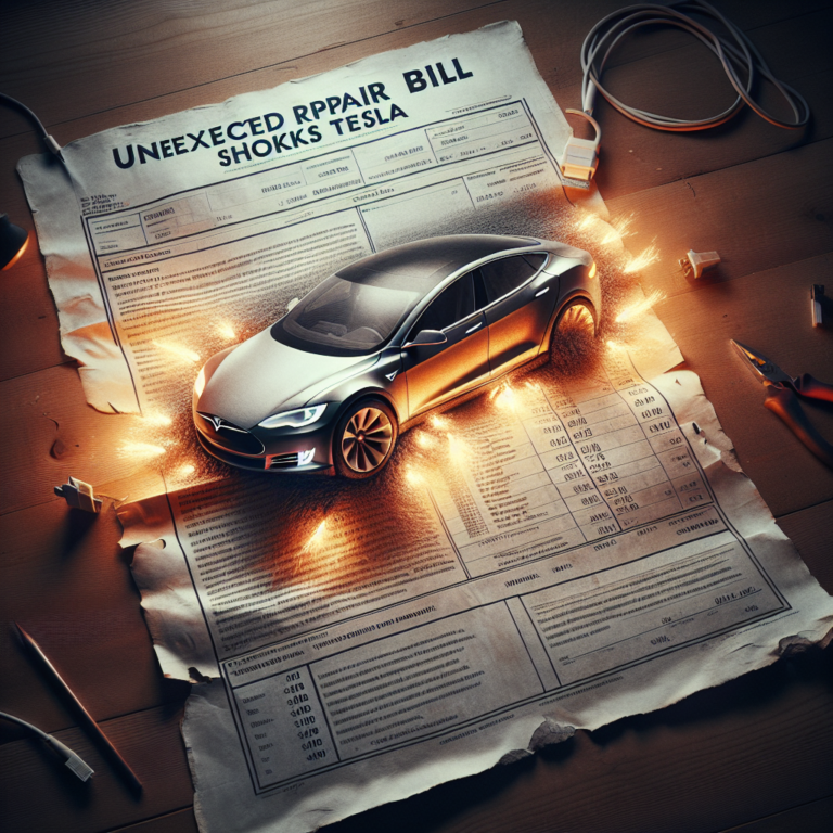 Tesla Owner Shares Unexpected Repair Bill That Shocked the Internet