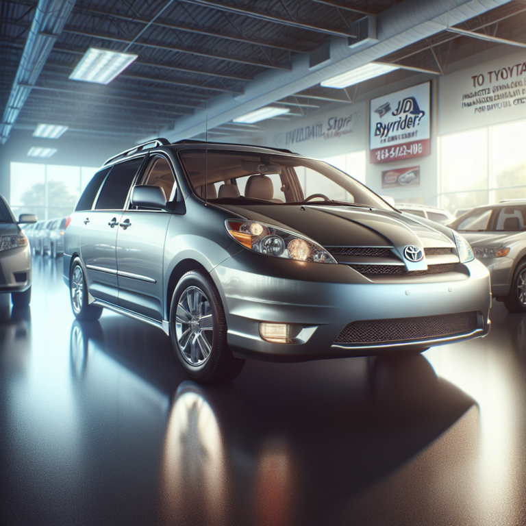 Toyota Sienna 2005 for $154/mo with JD Byrider? Integrated sales and financing for difficult credit.