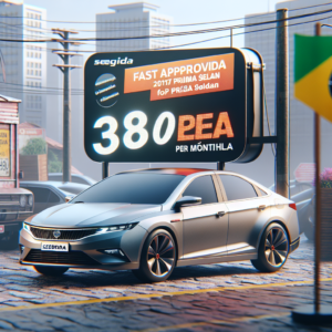Aprovação rápida Prisma 2017 sedã por 380 mensais onde achar?