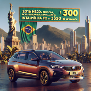 Taxa zero HB20 2016 parcela de 350 como conseguir?