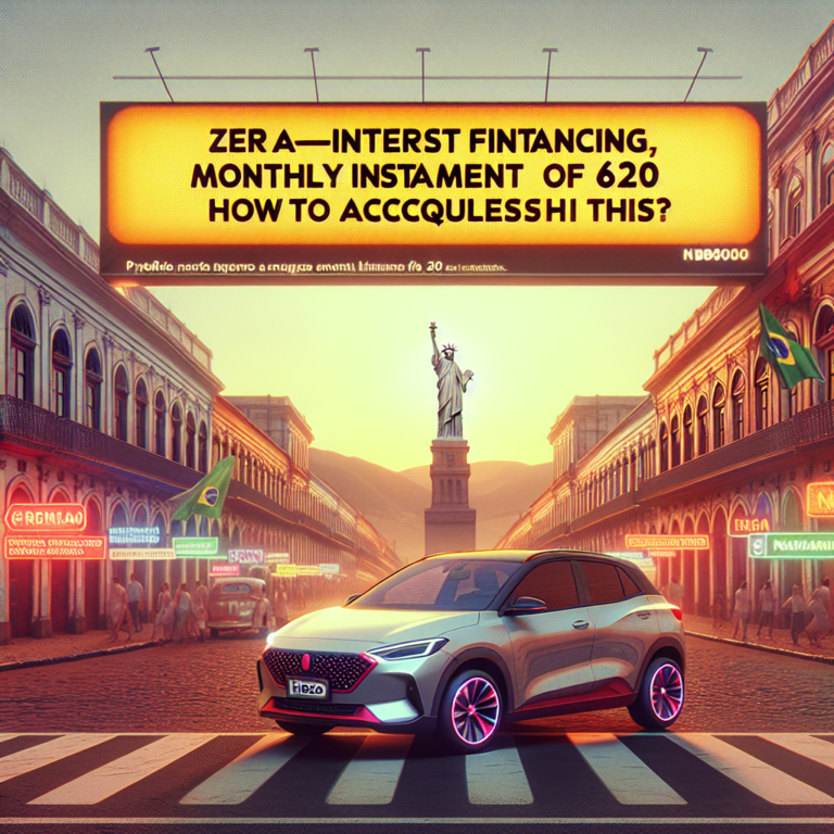 Taxa zero HB20 2018 parcela de 620 como conseguir?